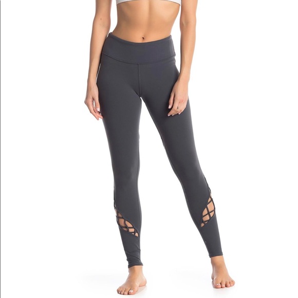 ALO Yoga Pants - Alo entwine navy leggings medium NWOT
